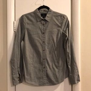 JCrew Perfect Shirt in Chambray
